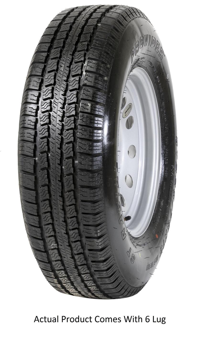 TASKMASTER A225R645SM ST225/75R15 10 PLY PROVIDER ON 15X6