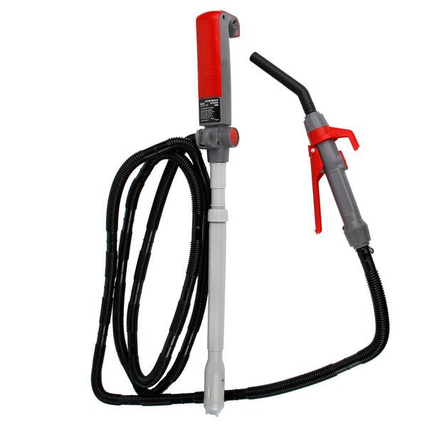 TERA PUMP 20099 TREP01-TXL BATT XFER PMP W XL HOSE, Works With 3 Gallon To 6 Gallon Gas Can And Up To 20 Gallon Drum - The Twister Group Tools product