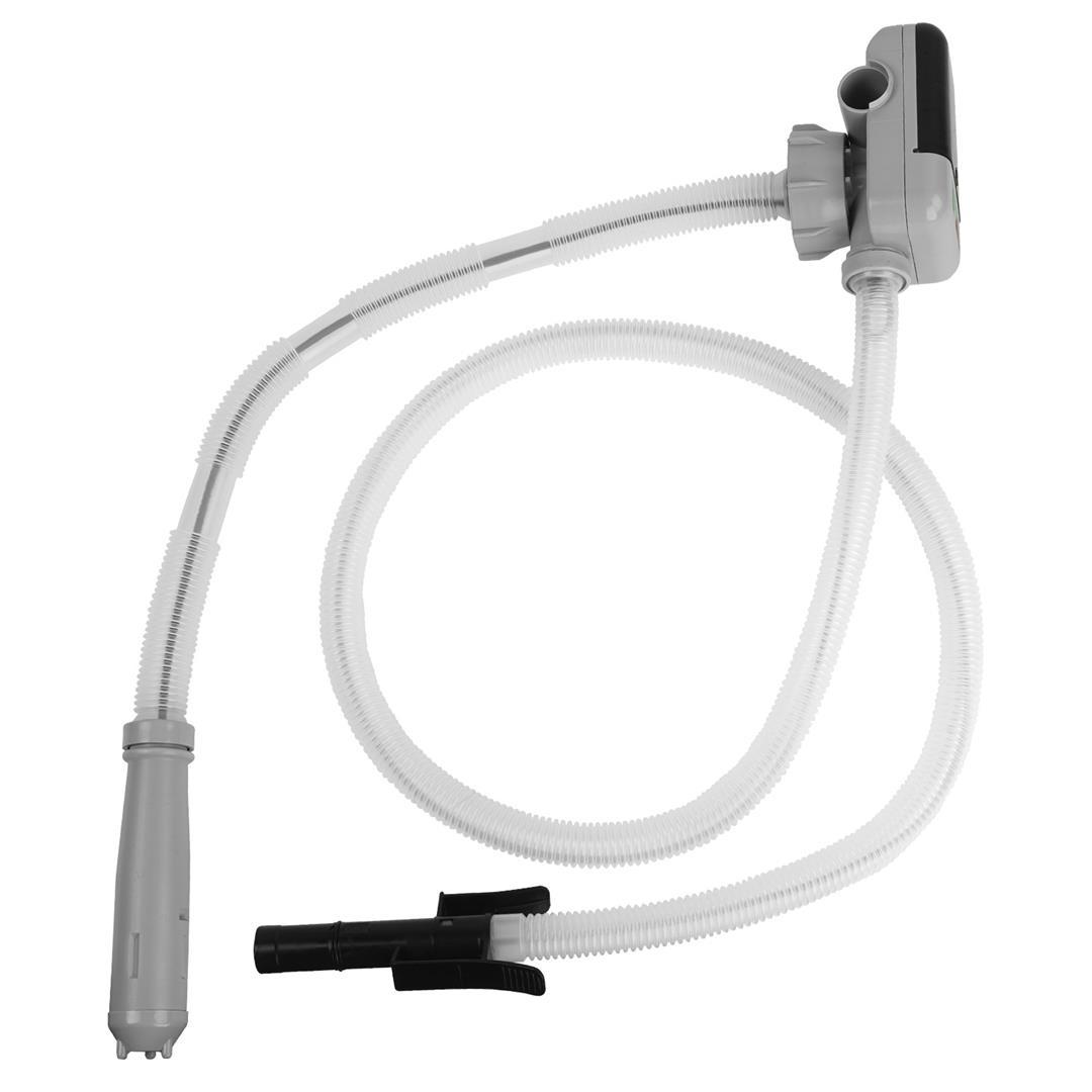 TERA PUMP 20101 8.7 Liters/Min Battery Powered Utility Can Pump Extended Discharge Hose + Auto-Stop Sensor (4 Adapters for Gas Cans) for Brake Cleaner Washer Fluids Ethanol DEF Water Transfer Pump - High quality product image showing TERA PUMP 20101 8.7 Liters/Min Battery Powered Utility Can Pump Extended Discharge Hose + Auto-Stop Sensor (4 Adapters for Gas Cans) for Brake Cleaner Washer Fluids Ethanol DEF Water Transfer Pump details and features