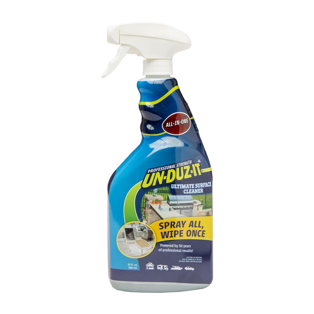 UNDUZIT 124709 Un-Duz-It Vinyl Cleaner and Restorer, Multi-Surface Cleaner for Boats, RV, Auto and Outdoor Furniture, 32 Fl Oz Spray Bottle - The Twister Group Tools product