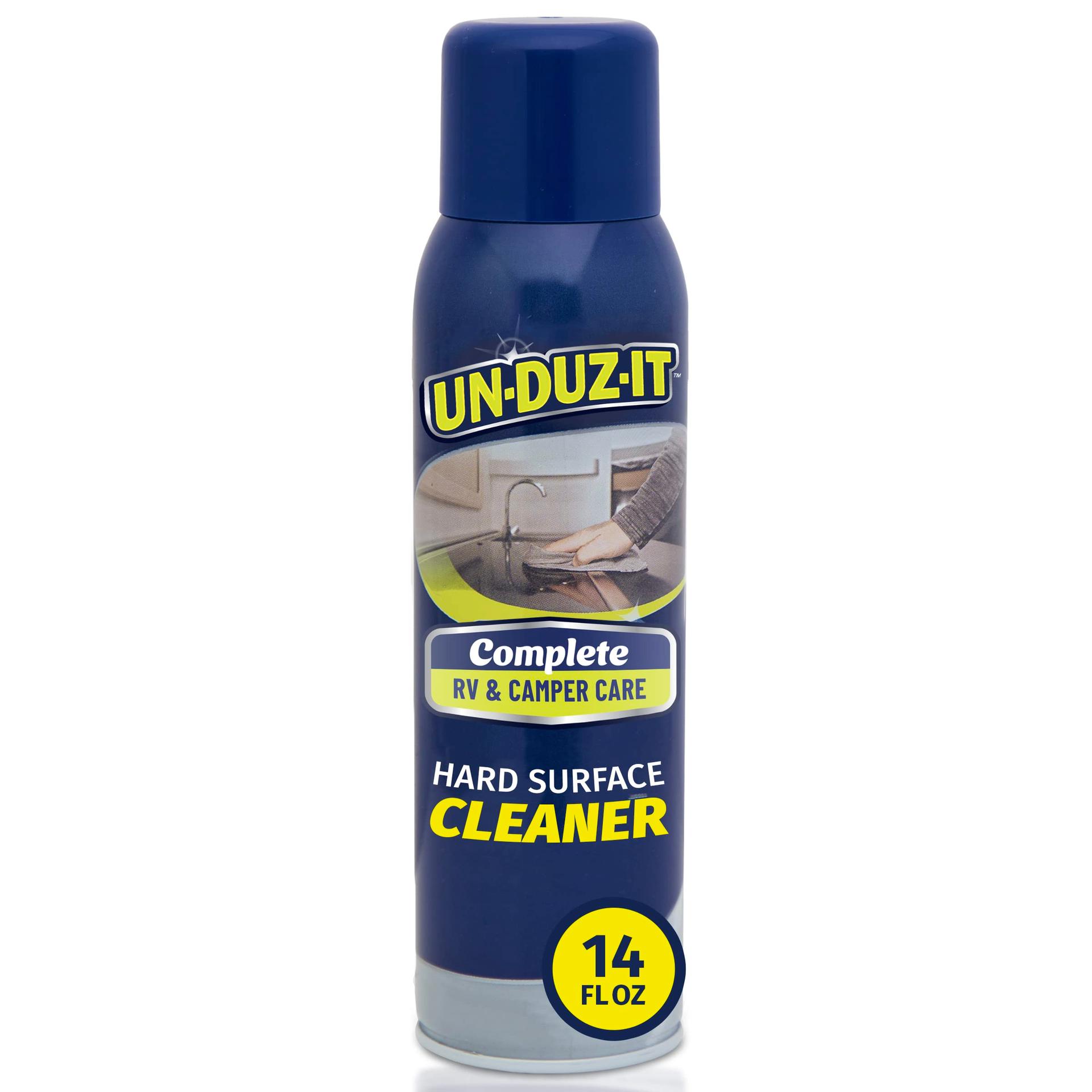 UNDUZIT 126879 RV Hard Surface Cleaner, All-in-One Cleaning Spray and Stain Remover for RVs and Campers, 14 oz Spray Can - High quality product image showing UNDUZIT 126879 RV Hard Surface Cleaner, All-in-One Cleaning Spray and Stain Remover for RVs and Campers, 14 oz Spray Can details and features