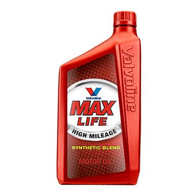VALVOLINE 797976 High Mileage with MaxLife Technology 10W-30 Synthetic Blend Motor Oil 1 Quart (Pack of 6) - High quality product image showing VALVOLINE 797976 High Mileage with MaxLife Technology 10W-30 Synthetic Blend Motor Oil 1 Quart (Pack of 6) details and features