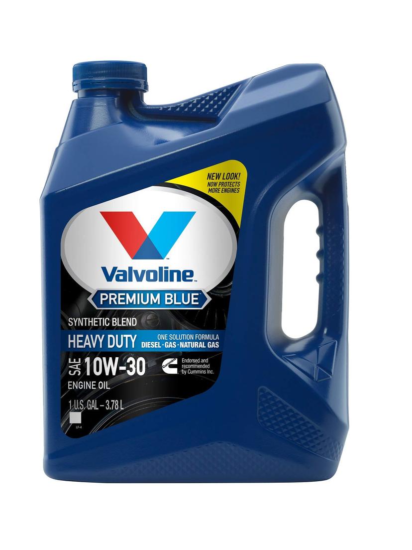 VALVOLINE 818289 Premium Blue One Solution SAE 10W-30 Diesel Engine Oil 1 GA