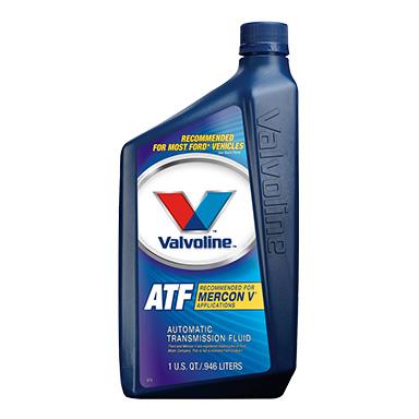 VALVOLINE 822345 Auto Trans Fluid; Mercon V; 1 Quart Bottle; Pack of 6
