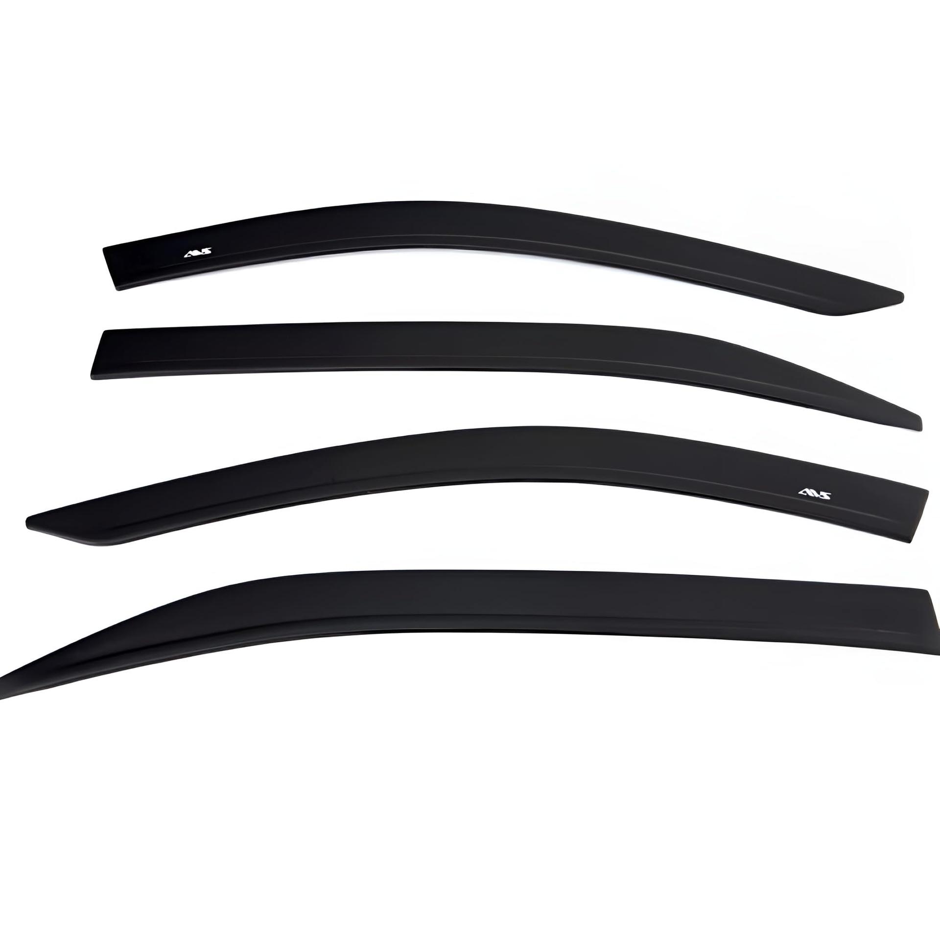 AVS 1774004 Low Profile Ventvisor / Rain Guard | Fits 2009 - 2023 Dodge Ram 1500,(19 - 23 Classic Body Only), 2010 - 2024 Ram 2500 & 3500 Mega/Crew Cab, Matte Black - 4 pcs. - High quality product image showing AVS 1774004 Low Profile Ventvisor / Rain Guard | Fits 2009 - 2023 Dodge Ram 1500,(19 - 23 Classic Body Only), 2010 - 2024 Ram 2500 & 3500 Mega/Crew Cab, Matte Black - 4 pcs. details and features