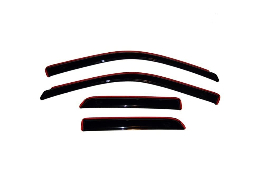 AVS 194101 Auto Ventshade in-Channel Ventvisor/Rain Guards | Fits 2009-2023 Ram 1500 (19-23 Classic Body Only), Quad Cab- Smoke, 4 pcs. - The Twister Group Tools product