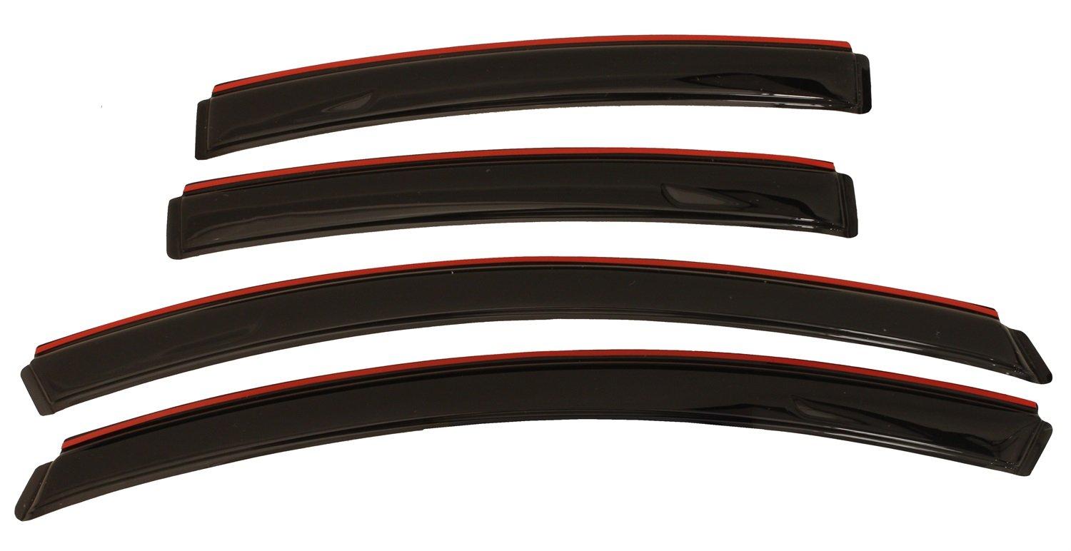 AVS 194275 In-Channel Ventvisor / Rain Guards | Fits 2011 - 2017 Buick Regal Sedan- Smoke, 4 pcs. - High quality product image showing AVS 194275 In-Channel Ventvisor / Rain Guards | Fits 2011 - 2017 Buick Regal Sedan- Smoke, 4 pcs. details and features