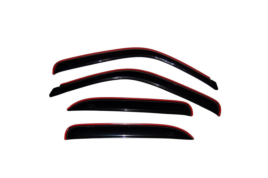 AVS 194304 In-Channel Ventvisor / Rain Guards | Fits 2002 - 2006 Cadillac Escalade, 2000 - 2006 Chevrolet Tahoe/GMC Yukon, 2001 - 2006 Yukon Denali- Smoke, 4 pcs. - The Twister Group Tools product