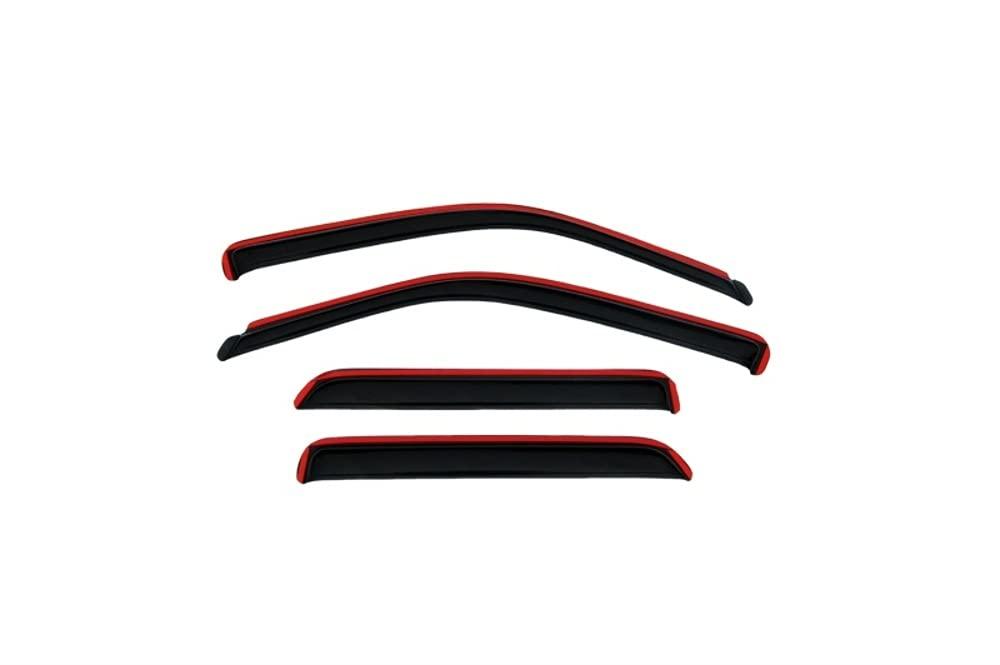 AVS 194415 Rainguard; Ventvisor; Aerodynamic Design; In-Channel; Smoke; Acrylic; Set of 4 For 2007-2014 Cadillac Escalade - The Twister Group Tools product