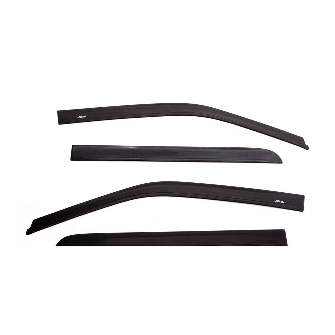 AVS 194818 In-Channel Ventvisor / Rain Guards | Fits 2019 - 2024 Ram 1500 Crew Cab- Smoke, 4 pcs. - The Twister Group Tools product