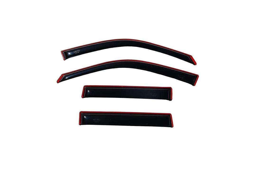 AVS 194819 Rainguard; Ventvisor; Aerodynamic Design; In-Channel; Smoke; Acrylic; Set of 4 - The Twister Group Tools product