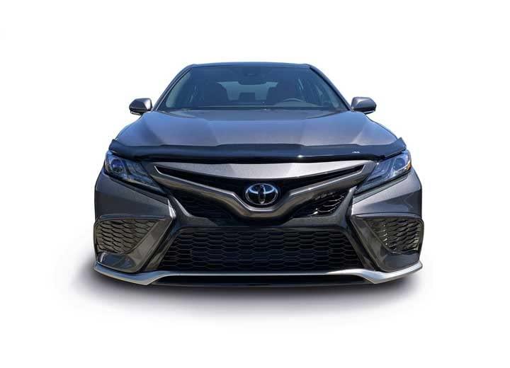 AVS 20161 Carflector / Hood Protector | Fits 2018 -2024 Toyota Camry Medium Profile - Smoke - High quality product image showing AVS 20161 Carflector / Hood Protector | Fits 2018 -2024 Toyota Camry Medium Profile - Smoke details and features