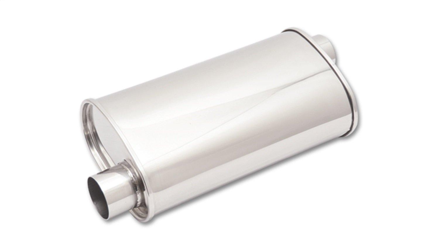 VIBRANT 1126 Oval Stainless Steel Muffler - High quality product image showing VIBRANT 1126 Oval Stainless Steel Muffler details and features