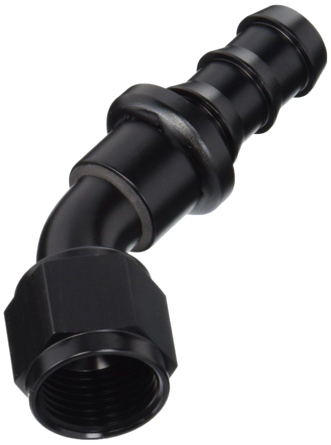 VIBRANT 22410 45 Degree Push-On Hose E nd Fitting; Hose -10 - High quality product image showing VIBRANT 22410 45 Degree Push-On Hose E nd Fitting; Hose -10 details and features