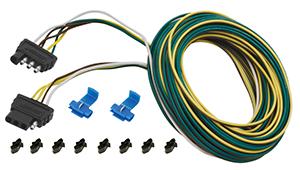 WESBAR 707103 4-FLAT TRAILER END CONNECTOR 25FT W