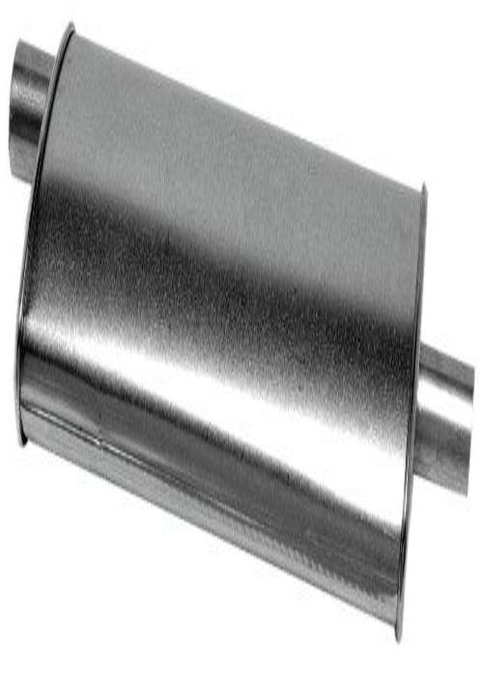 WALKER 18107 SoundFX Universal Universal Exhaust Muffler 2.25 INCH Inlet (ID) 2 INCH Outlet (ID) for Chevrolet Blazer - High quality product image showing WALKER 18107 SoundFX Universal Universal Exhaust Muffler 2.25 INCH Inlet (ID) 2 INCH Outlet (ID) for Chevrolet Blazer details and features
