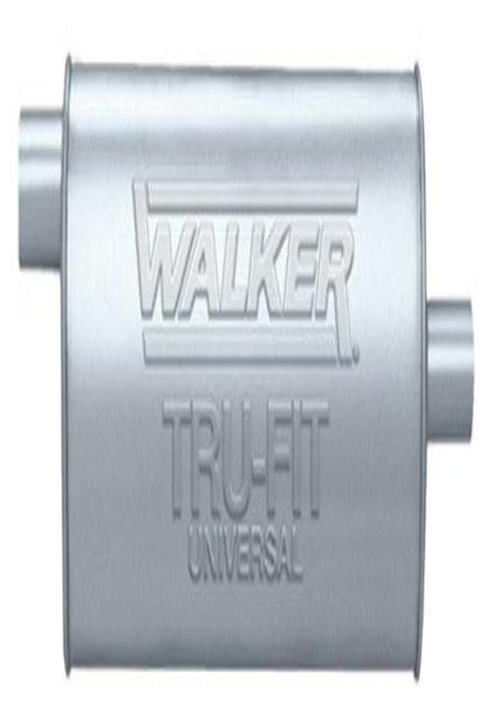 WALKER 18156 SoundFX Universal Universal Exhaust Muffler 2.25 INCH Inlet (ID) 2.25 INCH Outlet (ID) for Ford F-150