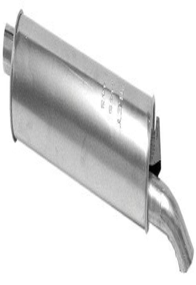 WALKER 18449 SoundFX Direct Fit Exhaust Muffler 1.875 INCH Inlet (ID) 1.875 INCH Outlet (OD) for Dodge Challenger - High quality product image showing WALKER 18449 SoundFX Direct Fit Exhaust Muffler 1.875 INCH Inlet (ID) 1.875 INCH Outlet (OD) for Dodge Challenger details and features