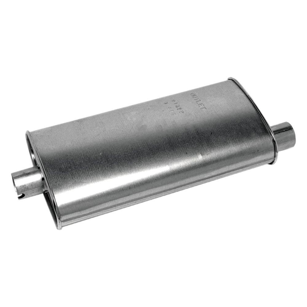 WALKER 18568 SoundFX Direct Fit Exhaust Muffler 2.25 INCH Inlet (ID) 2.25 INCH Outlet (ID) for Jeep Cherokee - High quality product image showing WALKER 18568 SoundFX Direct Fit Exhaust Muffler 2.25 INCH Inlet (ID) 2.25 INCH Outlet (ID) for Jeep Cherokee details and features