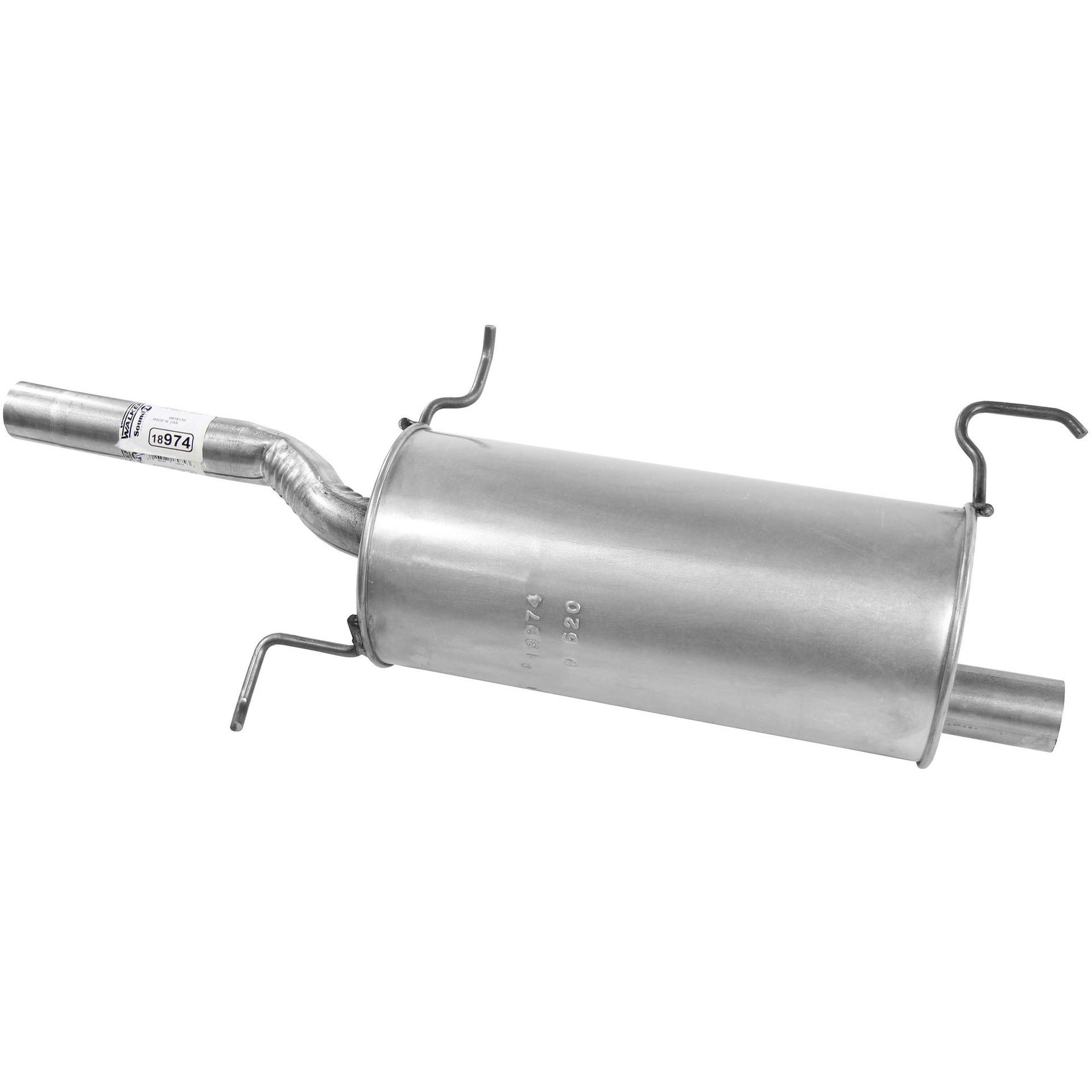 WALKER 18974 SoundFX Direct Fit Exhaust Muffler 1.875 INCH Inlet (ID) 1.875 INCH Outlet (OD) for Jeep Grand Cherokee - High quality product image showing WALKER 18974 SoundFX Direct Fit Exhaust Muffler 1.875 INCH Inlet (ID) 1.875 INCH Outlet (OD) for Jeep Grand Cherokee details and features