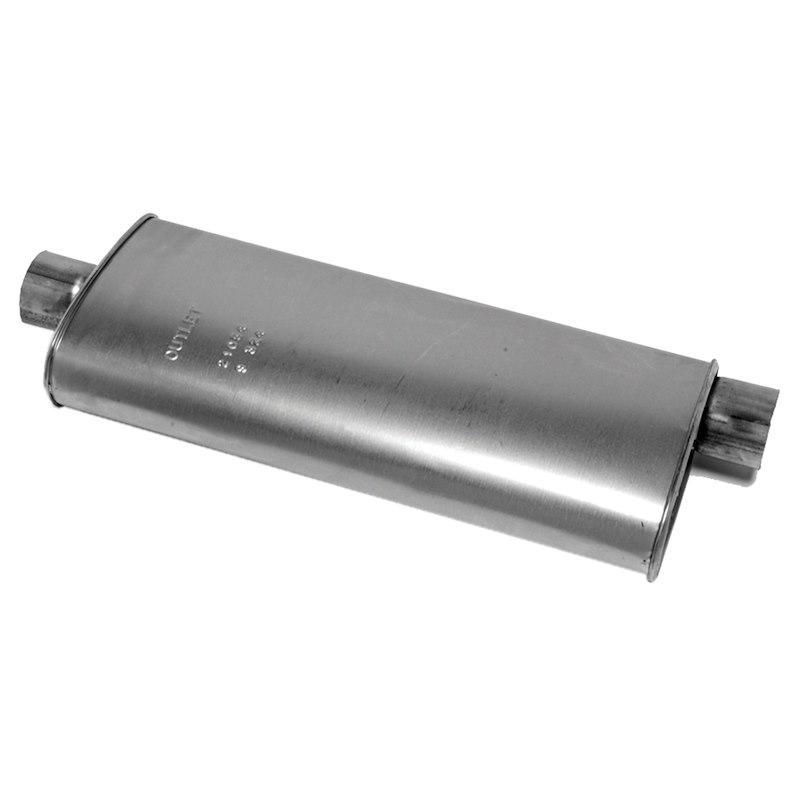WALKER 21054 Quiet-Flow SS Direct Fit Exhaust Muffler 3 INCH Inlet (ID) 3 INCH Outlet (ID) f - High quality product image showing WALKER 21054 Quiet-Flow SS Direct Fit Exhaust Muffler 3 INCH Inlet (ID) 3 INCH Outlet (ID) f details and features