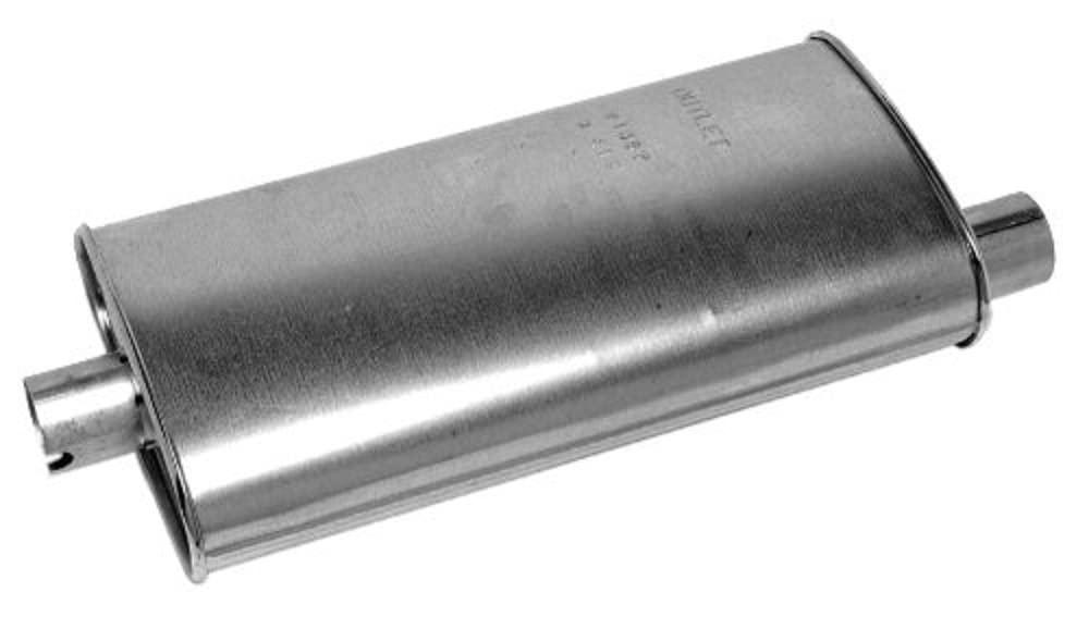 WALKER 21357 Quiet-Flow SS Direct Fit Exhaust Muffler 2.25 INCH Inlet (ID) 2.25 INCH Outlet (ID) for Jeep Cherokee - The Twister Group Tools product