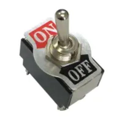 WIRTHCO 20511 12V 20 AMP ON/OFF METAL TOGGLE, 12 Volt; 20 Ampere; On/Off Metal Toggle; With Screw Terminal - High quality product image showing WIRTHCO 20511 12V 20 AMP ON/OFF METAL TOGGLE, 12 Volt; 20 Ampere; On/Off Metal Toggle; With Screw Terminal details and features