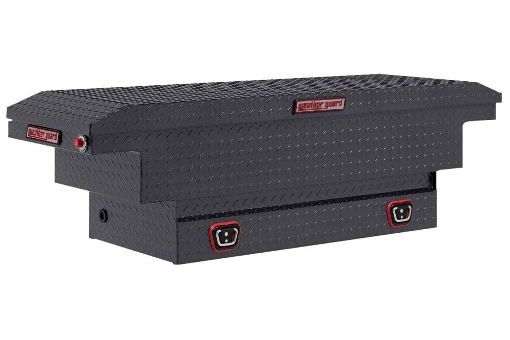 WEATHER GUARD 131-6-03 COM LOW PRO SADDLE - ALUM GM GRAY ( Each ) - High quality product image showing WEATHER GUARD 131-6-03 COM LOW PRO SADDLE - ALUM GM GRAY ( Each ) details and features