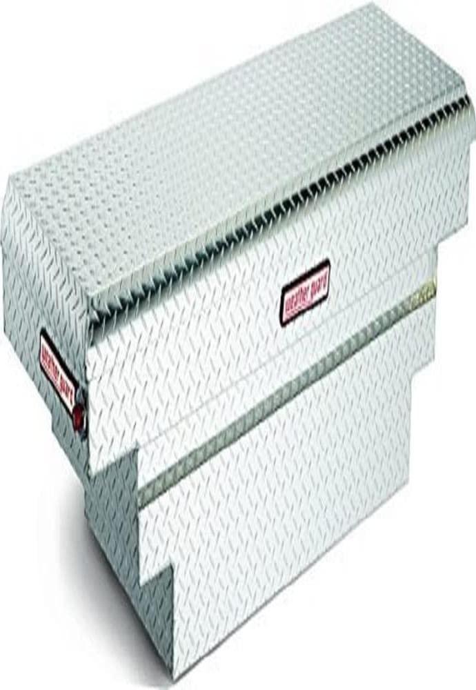 WEATHER GUARD 137-0-03 Crosover Truck Box,62 in W,Keyed,Silver - The Twister Group product