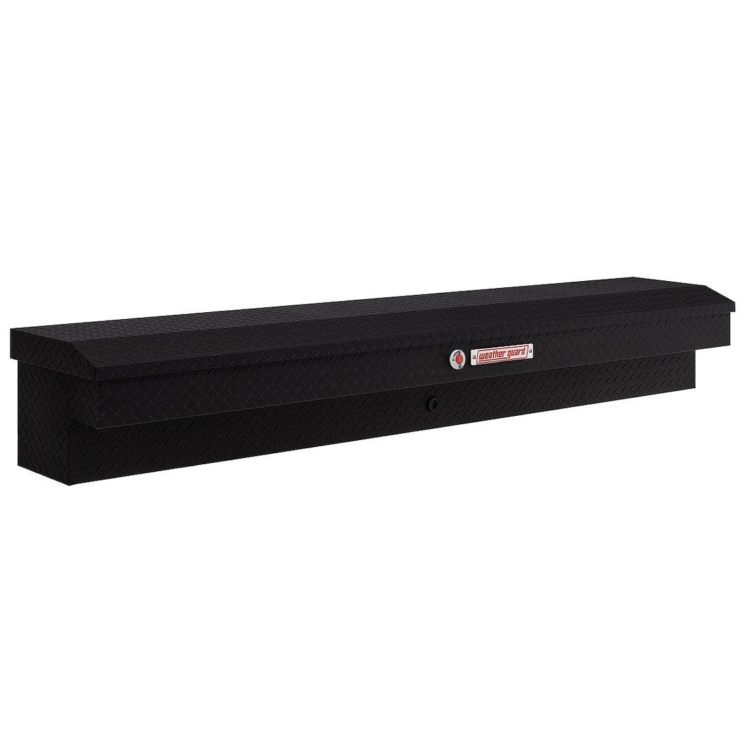 WEATHER GUARD 164-52-04 LO-SIDE BOX, Lo-Side; Single Lid; Powder Coated; Textured Matte Black; Aluminum; 87 Inch Length x 17 Inch Width x 13 Inch Height; 7 Cubic Feet Capacity - High quality product image showing WEATHER GUARD 164-52-04 LO-SIDE BOX, Lo-Side; Single Lid; Powder Coated; Textured Matte Black; Aluminum; 87 Inch Length x 17 Inch Width x 13 Inch Height; 7 Cubic Feet Capacity details and features