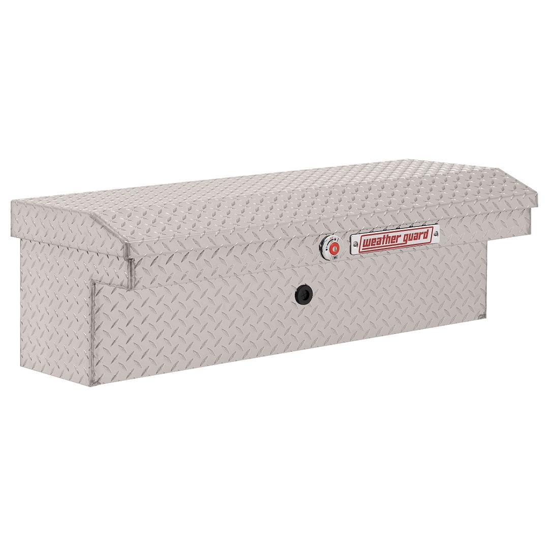 WEATHER GUARD 180-0-04 LO-SIDE BOX, Lo-Side; Low Profile; Single Lid; Clear; Aluminum; 41 Inch Length x 17 Inch Width x 13 Inch Height; 3 Cubic Feet Capacity - The Twister Group Tools product
