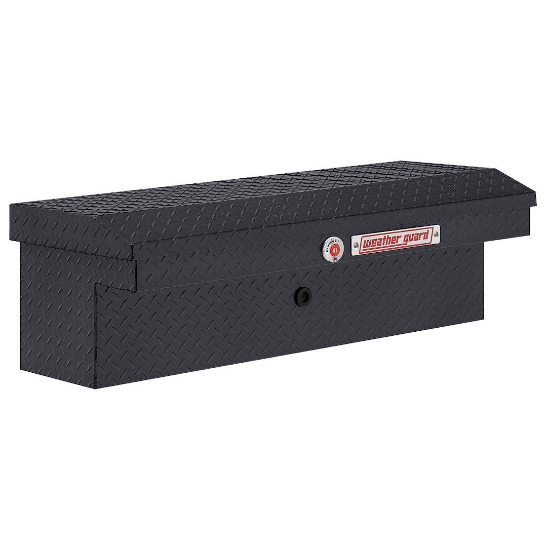 WEATHER GUARD 180-6-04 LO-SIDE BOX, Lo-Side; Low Profile; Single Lid; Powder Coated; Gunmetal Gray; Aluminum; 41 Inch Length x 17 Inch Width x 13 Inch Height; 3 Cubic Feet Capacity - The Twister Group Tools product