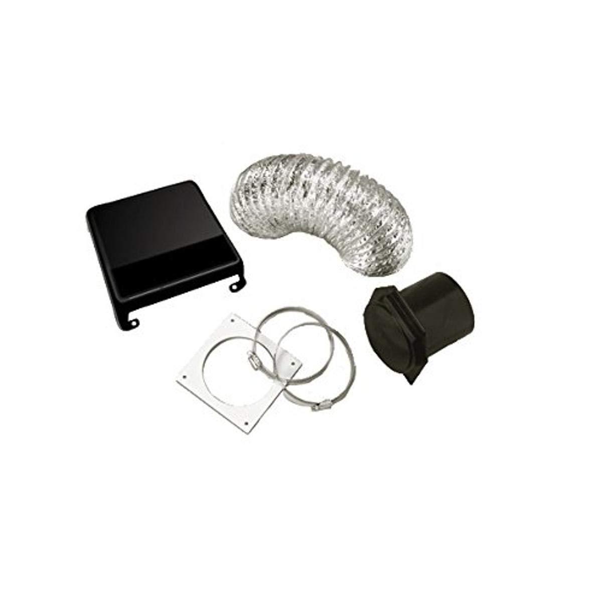 WESTLAND VID403AB Deluxe Dryer Vent Kit (Black Vent Cover) - High quality product image showing WESTLAND VID403AB Deluxe Dryer Vent Kit (Black Vent Cover) details and features