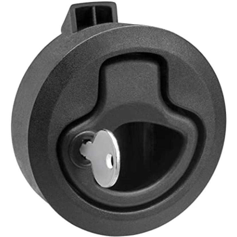 WHITECAP 3228B BLACK NYLON LOCKING SLAM LATCH