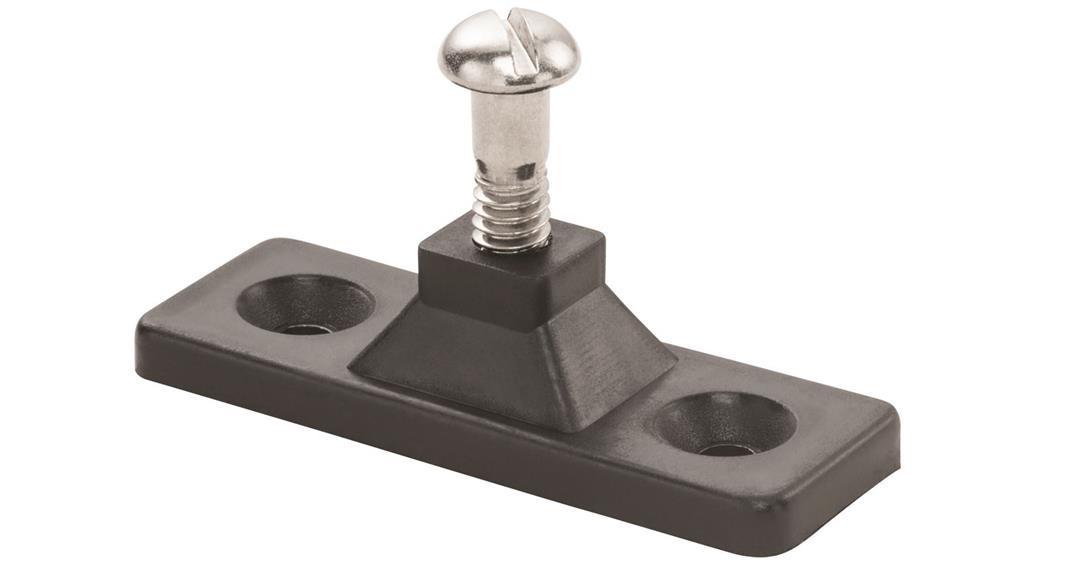 WHITECAP 3415BP Nylon Side-Mount Deck Hinge - Black, Pair - High quality product image showing WHITECAP 3415BP Nylon Side-Mount Deck Hinge - Black, Pair details and features