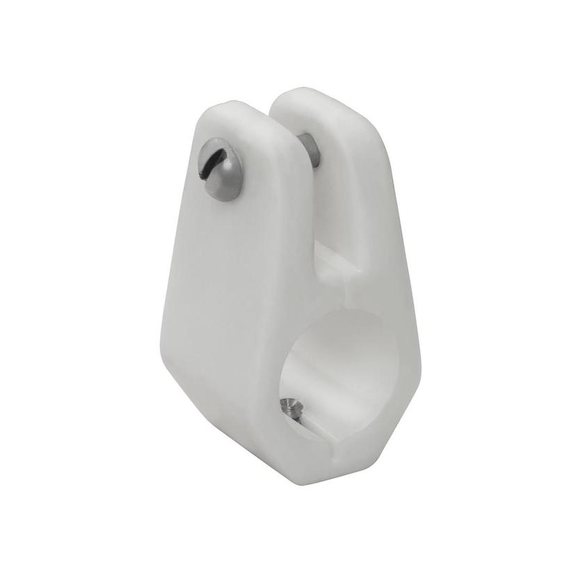 WHITECAP 3418WP Bimini Top Fittings - Nylon Jaw Slide, Pair White
