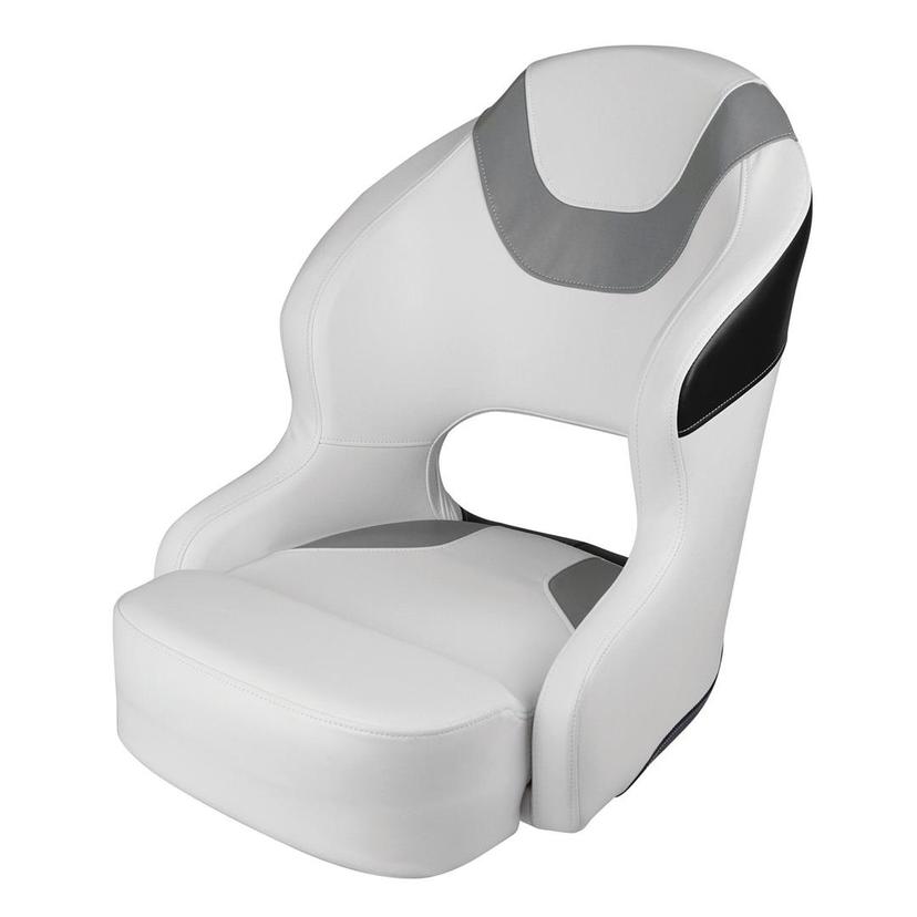 WISE 33141782 3314-1782 Baja Series Bucket Seat, Brite White/Grey/Black