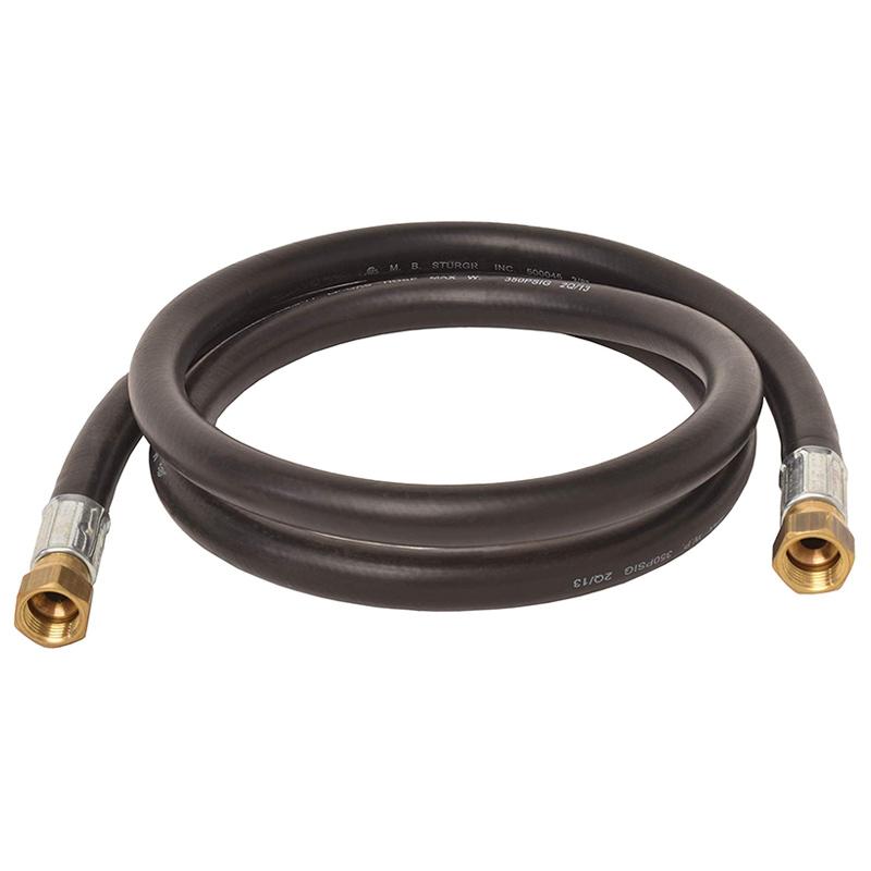 FLAME KING 10015996 Thermo Rubber RV Slide Out Hose Assembly, 96 Inch, 3/8 Inch ID, Female to Female - 100159-96 - The Twister Group Tools product