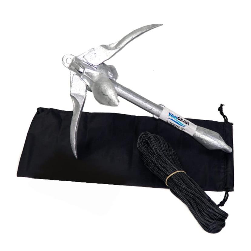 YAKGEAR AB3 Anchor-in-A-Bag Grapnel Anchor Kit - 3.3 lbs.