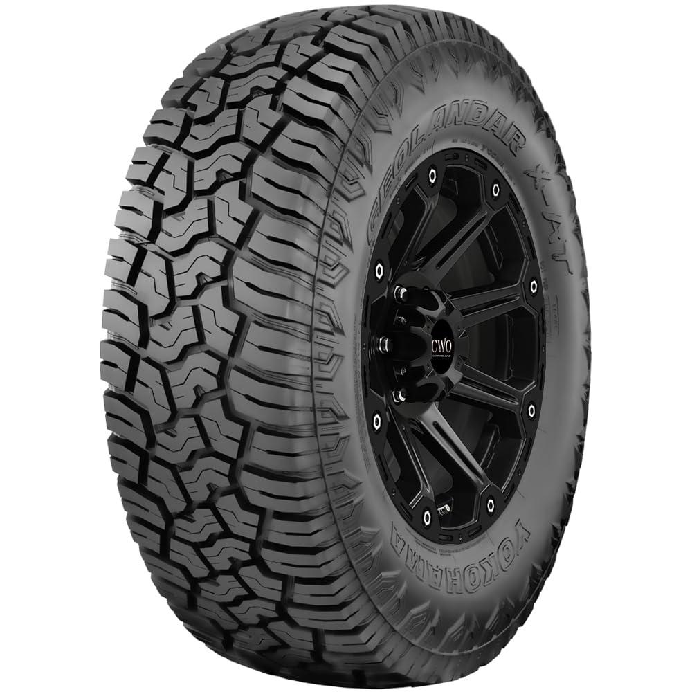 YOKOHAMA 110116067 Geolandar X-AT All Terrain LT33X12.50R17 121Q F Light Truck Tire - High quality product image showing YOKOHAMA 110116067 Geolandar X-AT All Terrain LT33X12.50R17 121Q F Light Truck Tire details and features