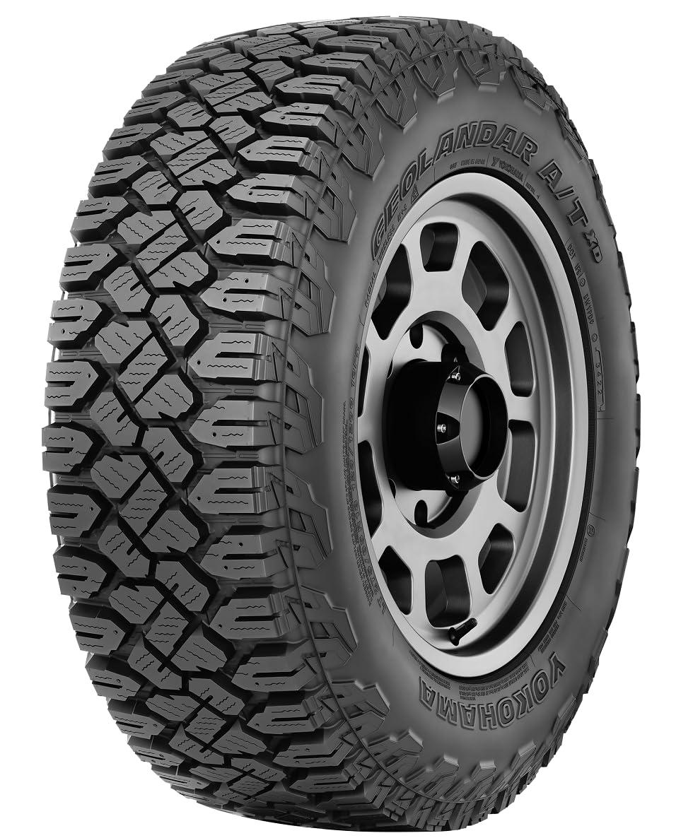 YOKOHAMA 110117113 Geolandar A/T XD All Terrain LT265/65R18 122/119Q E Light Truck Tire - High quality product image showing YOKOHAMA 110117113 Geolandar A/T XD All Terrain LT265/65R18 122/119Q E Light Truck Tire details and features