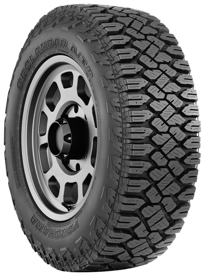 YOKOHAMA 110117116 Tire; GEOLANDAR A/T XD; LT275 x 70R18; Touring All Season Passenger Car; Radial; Nylon Belted; Black Sidewall; Tubeless - High quality product image showing YOKOHAMA 110117116 Tire; GEOLANDAR A/T XD; LT275 x 70R18; Touring All Season Passenger Car; Radial; Nylon Belted; Black Sidewall; Tubeless details and features