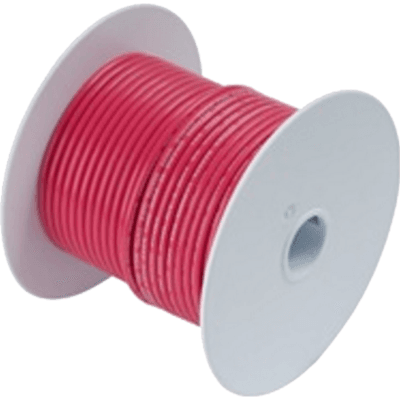 ANCOR 106810 Wire, 100FT #12 Tinned Copper, Red - The Twister Group Tools product