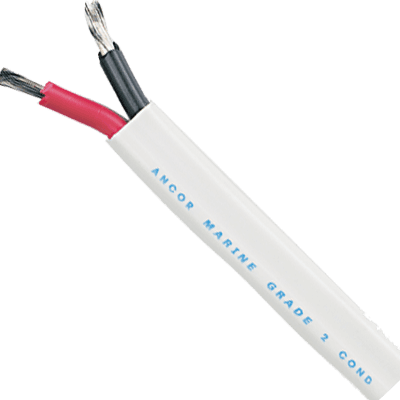 ANCOR 121510 Wire, #14/2 Duplex, Red/Black, 100 - High quality product image showing ANCOR 121510 Wire, #14/2 Duplex, Red/Black, 100 details and features