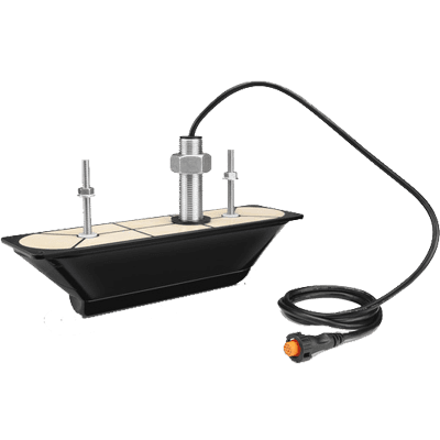 GARMIN 010-12776-10 Xdcr, GT34UHD, 0.8+1.2 MHz, Thru-Hull - High quality product image showing GARMIN 010-12776-10 Xdcr, GT34UHD, 0.8+1.2 MHz, Thru-Hull details and features