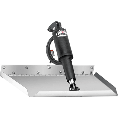 LENCO 15014-101 Trim Tab Kit, Edge Mount, 9 INCH X 12 INCH