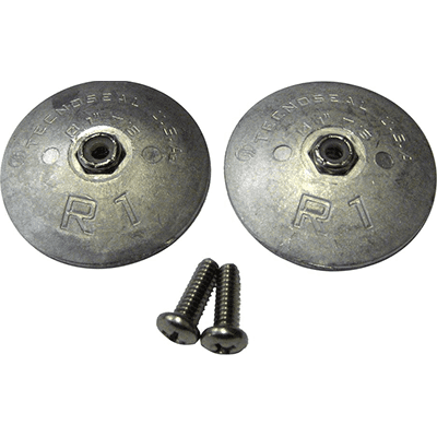 LENCO 15093-001 Sacrificial Anodes, Pair, 3 3/4 INCH - High quality product image showing LENCO 15093-001 Sacrificial Anodes, Pair, 3 3/4 INCH details and features