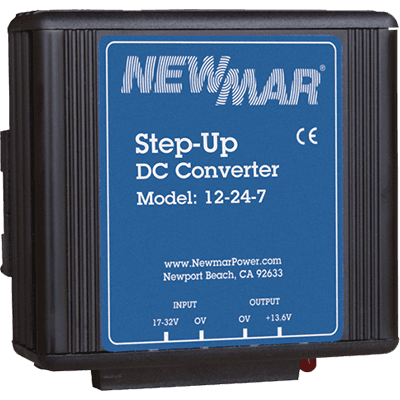NEWMAR 12-24-7 Converter, 10-16VDC to 24.5VDC 7 Amp - The Twister Group Tools product