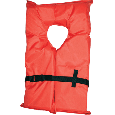ONYX 102000-200-005-12 Lifevest, Adult OversizeType II, Orange - High quality product image showing ONYX 102000-200-005-12 Lifevest, Adult OversizeType II, Orange details and features