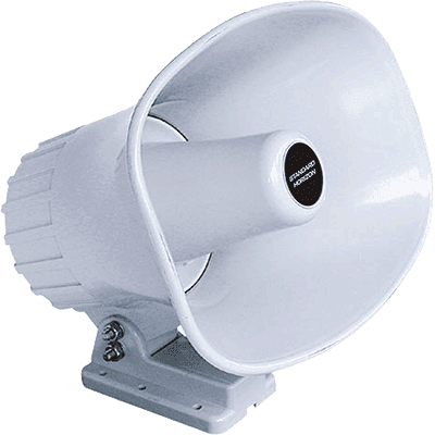 STANDARD HORIZON 240SW Hailer Horn, 5 INCH x 8 INCH, 40 Watt 4 ohm